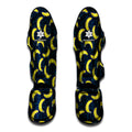 Banana Fruit Pattern Print Muay Thai Shin Guards
