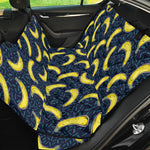 Banana Fruit Pattern Print Pet Car Back Seat Cover