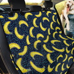 Banana Fruit Pattern Print Pet Car Back Seat Cover