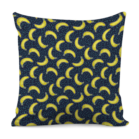 Banana Fruit Pattern Print Pillow Cover