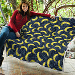 Banana Fruit Pattern Print Quilt
