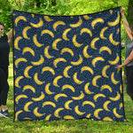 Banana Fruit Pattern Print Quilt