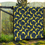 Banana Fruit Pattern Print Quilt