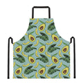 Banana Leaf Avocado Pattern Print Apron