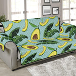 Banana Leaf Avocado Pattern Print Sofa Protector