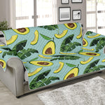 Banana Leaf Avocado Pattern Print Sofa Protector