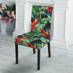Banana Leaf Hawaiian Pattern Print Dining Chair Slipcover