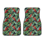 Banana Leaf Hawaiian Pattern Print Front Car Floor Mats