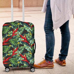 Banana Leaf Hawaiian Pattern Print Luggage Cover GearFrost