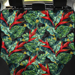 Banana Leaf Hawaiian Pattern Print Pet Car Back Seat Cover