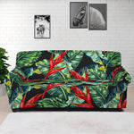 Banana Leaf Hawaiian Pattern Print Sofa Cover