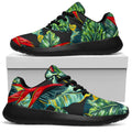 Banana Leaf Hawaiian Pattern Print Walking Shoes