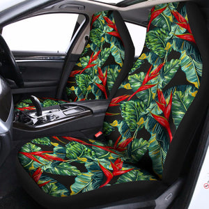 Banana Leaf Hawaiian Pattern Print Universal Fit Car Seat Covers