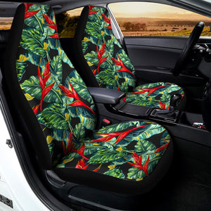 Banana Leaf Hawaiian Pattern Print Universal Fit Car Seat Covers