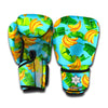 Banana Leaf Pattern Print Boxing Gloves