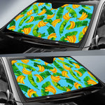 Banana Leaf Pattern Print Car Sun Shade GearFrost