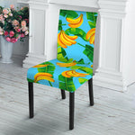 Banana Leaf Pattern Print Dining Chair Slipcover