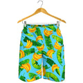 Banana Leaf Pattern Print Men's Shorts