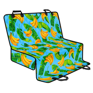 Banana Leaf Pattern Print Pet Car Back Seat Cover