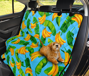 Banana Leaf Pattern Print Pet Car Back Seat Cover