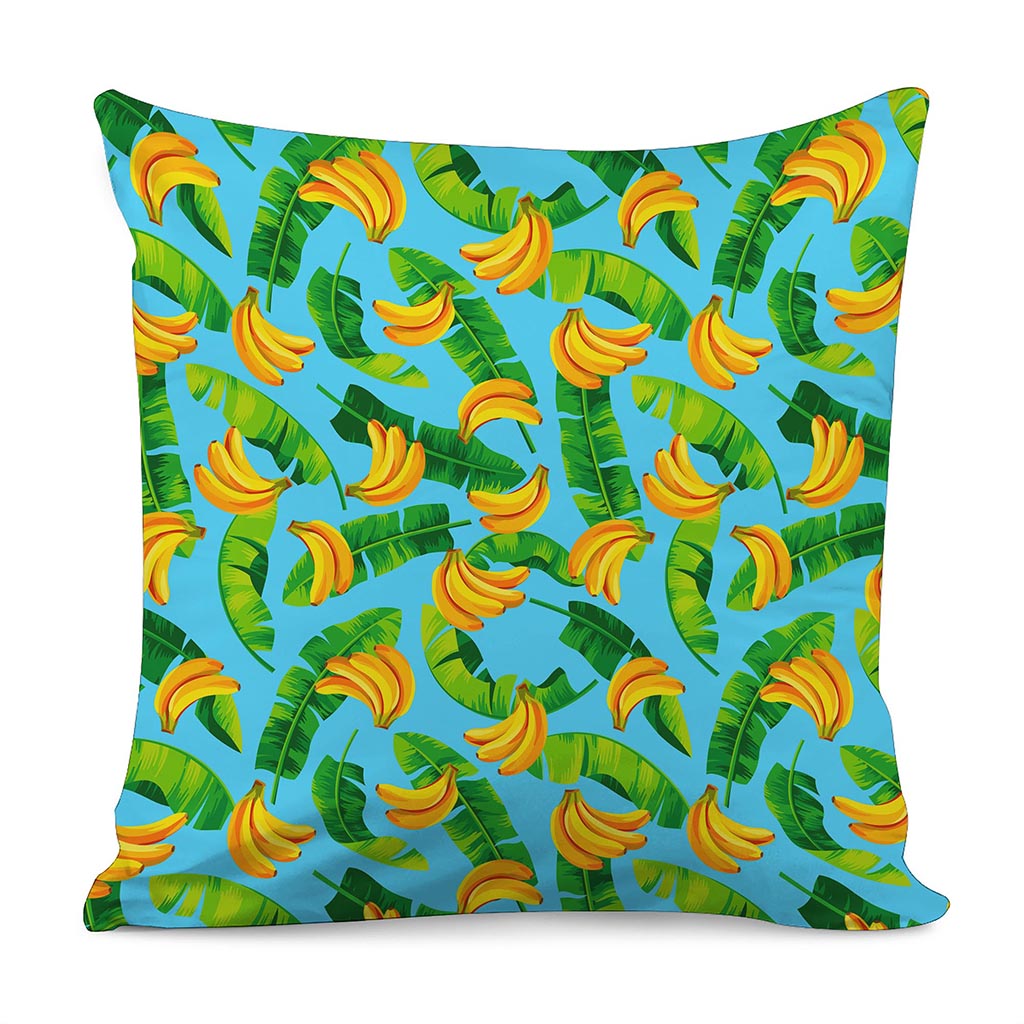 Banana Leaf Pattern Print Pillow Cover