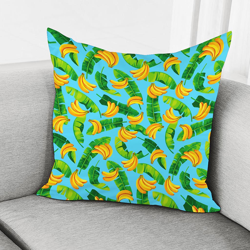 Banana Leaf Pattern Print Pillow Cover