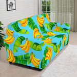 Banana Leaf Pattern Print Sofa Cover