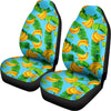 Banana Leaf Pattern Print Universal Fit Car Seat Covers