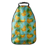 Banana Palm Leaf Pattern Print Car Seat Organizers