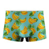 Banana Palm Leaf Pattern Print Men's Boxer Briefs