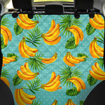 Banana Palm Leaf Pattern Print Pet Car Back Seat Cover