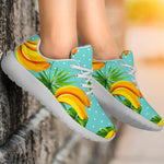 Banana Palm Leaf Pattern Print Sport Shoes GearFrost