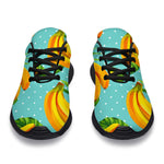 Banana Palm Leaf Pattern Print Sport Shoes GearFrost