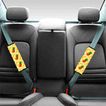 Banana Pineapple Pattern Print Car Seat Belt Covers