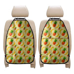 Banana Pineapple Pattern Print Car Seat Organizers