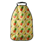 Banana Pineapple Pattern Print Car Seat Organizers