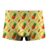 Banana Pineapple Pattern Print Men's Boxer Briefs