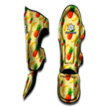 Banana Pineapple Pattern Print Muay Thai Shin Guard