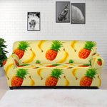 Banana Pineapple Pattern Print Sofa Cover