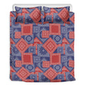 Bandanna Patchwork Pattern Print Duvet Cover Bedding Set