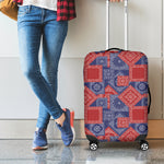 Bandanna Patchwork Pattern Print Luggage Cover