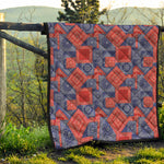 Bandanna Patchwork Pattern Print Quilt