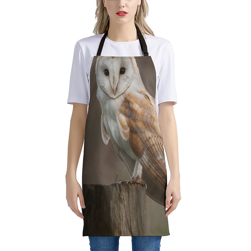 Barn Owl Print Apron