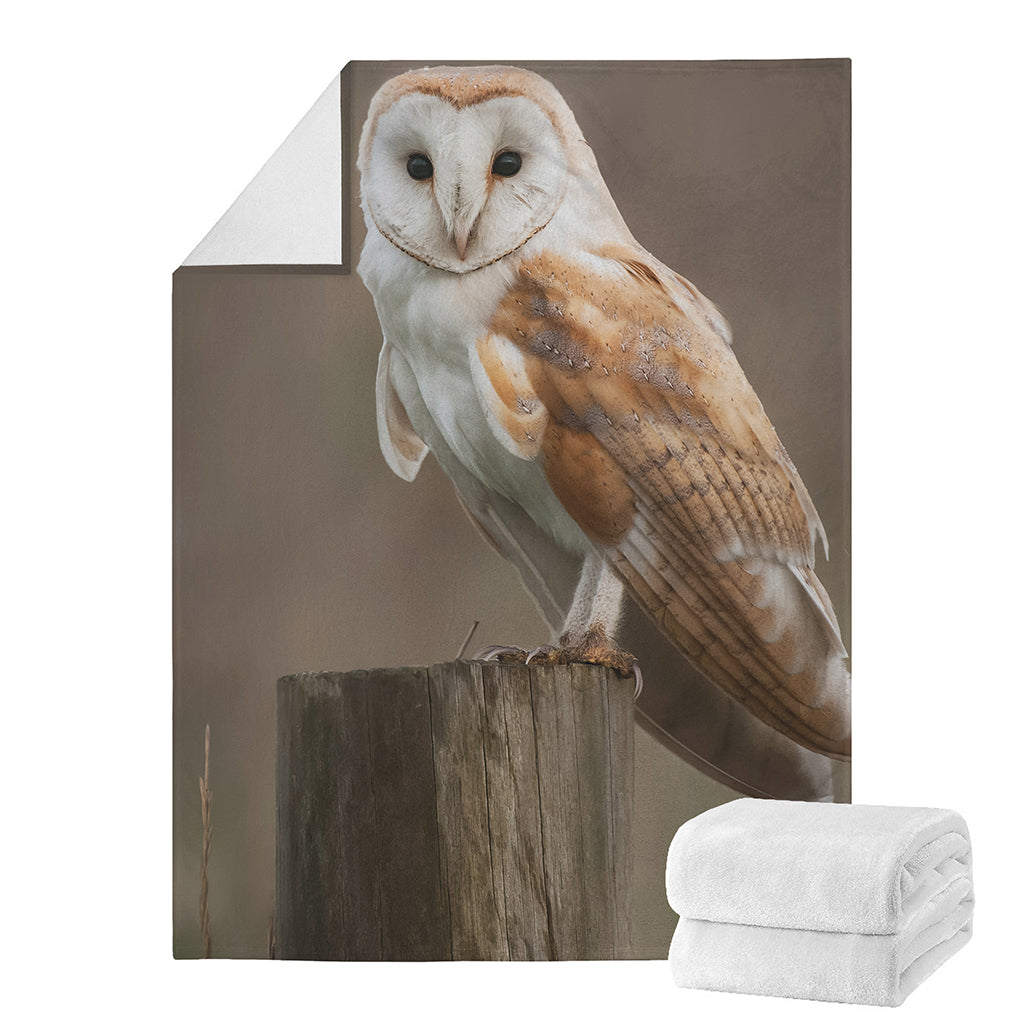 Barn Owl Print Blanket