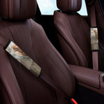 Barn Owl Print Car Seat Belt Covers