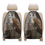 Barn Owl Print Car Seat Organizers