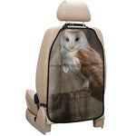 Barn Owl Print Car Seat Organizers