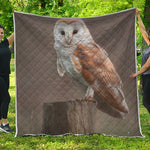 Barn Owl Print Quilt