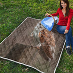 Barn Owl Print Quilt