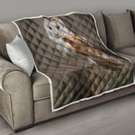 Barn Owl Print Quilt